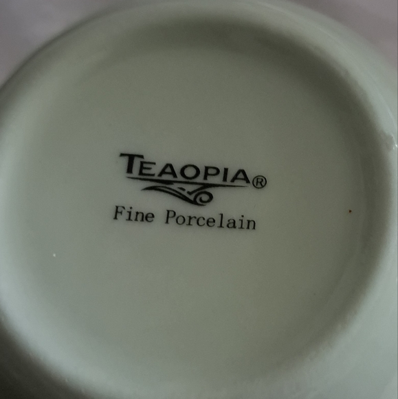 TEAOPIA TEA CUP EITH STRAINER - Picture 2 of 5